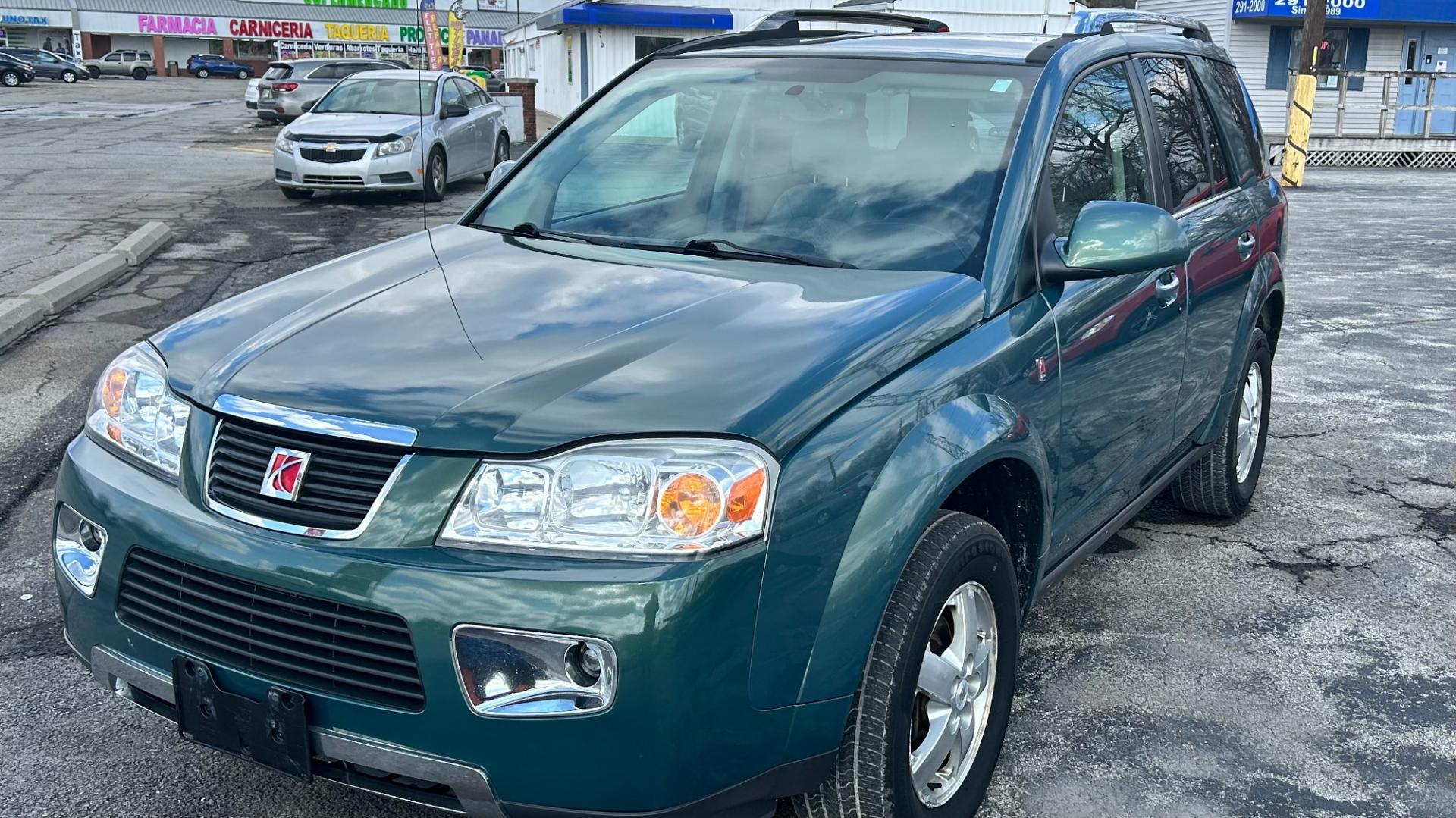 2007 GREEN /GREY Saturn Vue (5GZCZ53427S) , located at 2710A Westlane Rd., Indianapolis, IN, 46268, (317) 291-2000, 39.885670, -86.208160 - Photo#3